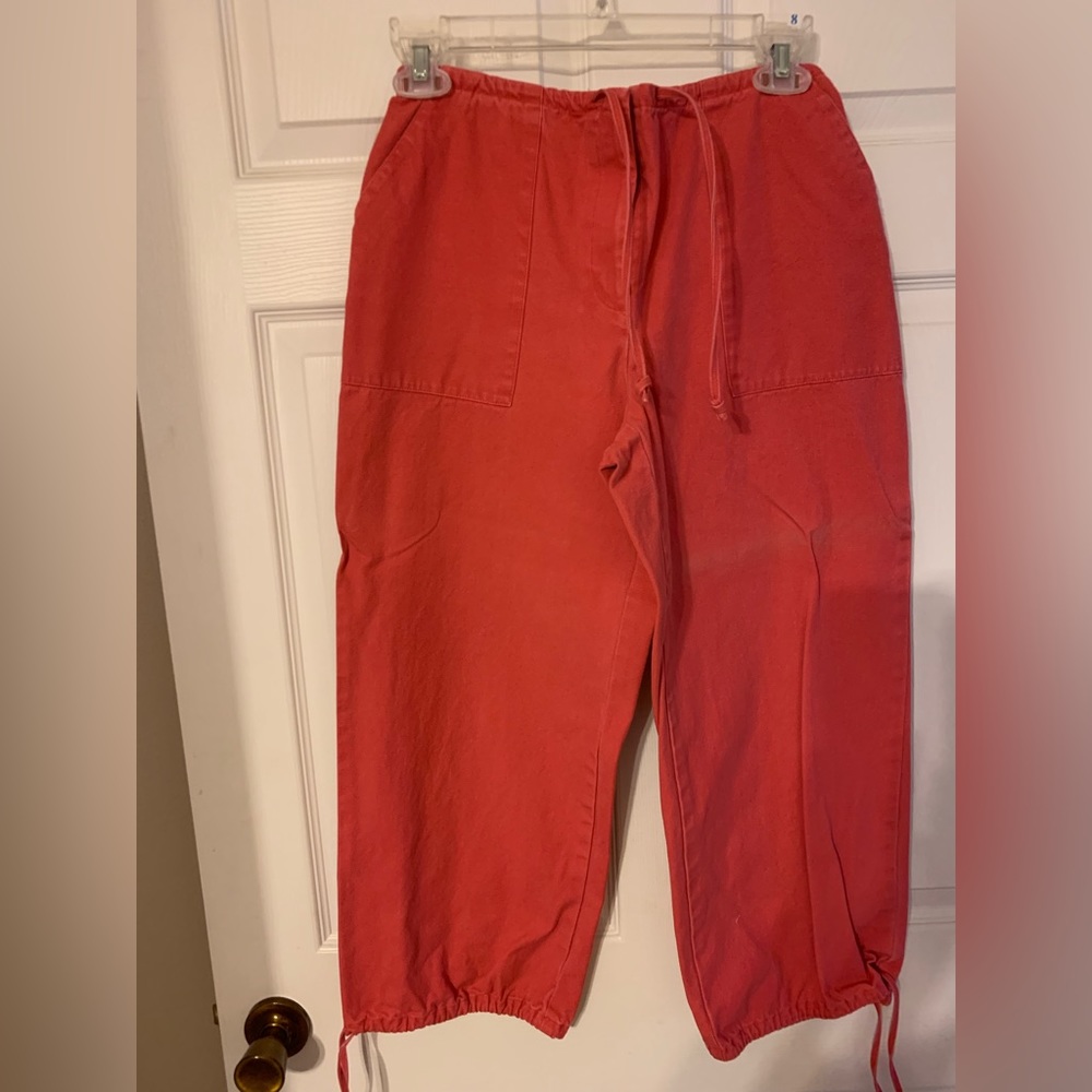 Mid calf casual pants